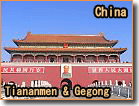 China - Tenan Men, Great Wall in Beijing and Shang-hai