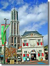 This tower was duplicated the highest church tower of 105m in Netherland.