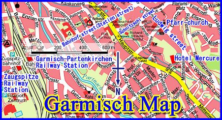 Garmisch Partenkirchen Ski Map - Ski Resort Garmisch Partenkirchen