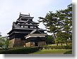 Okayama Castle was built in 1597. Nicknamed Crow Castle from black exterior of Donjon